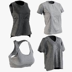 3D Women's Tshirt Collection